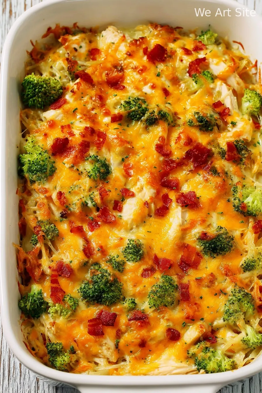 Easy Low Carb Chicken Casserole