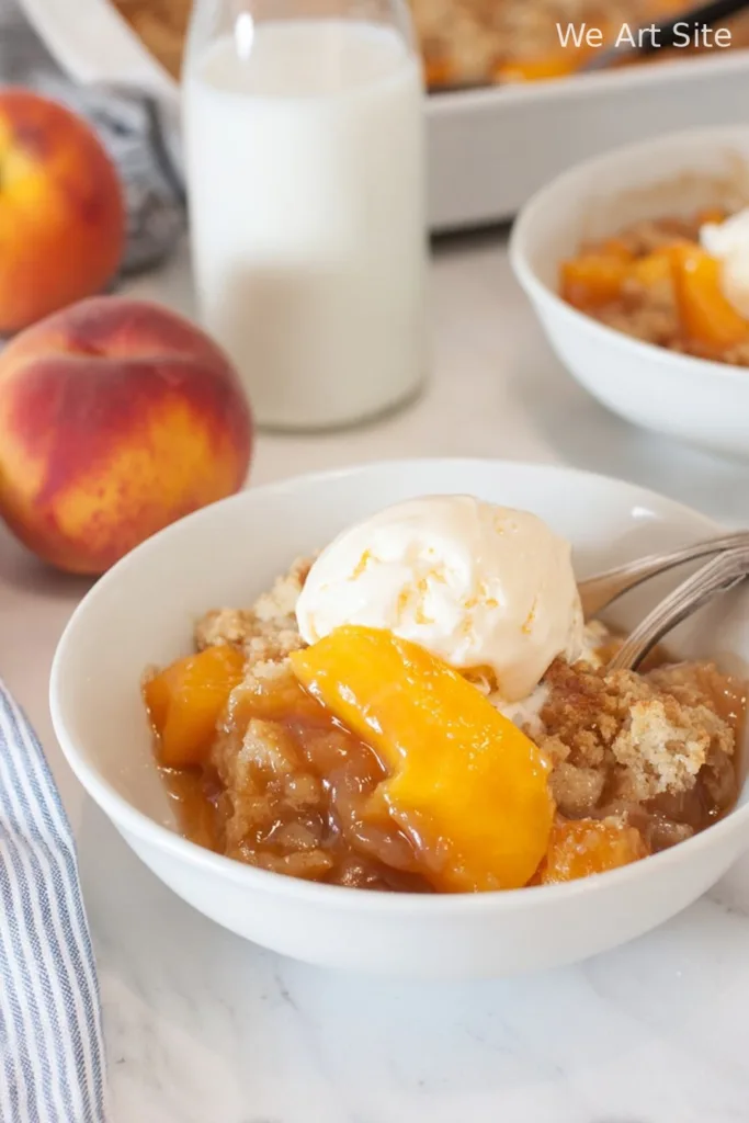 Easy Peach Cobbler