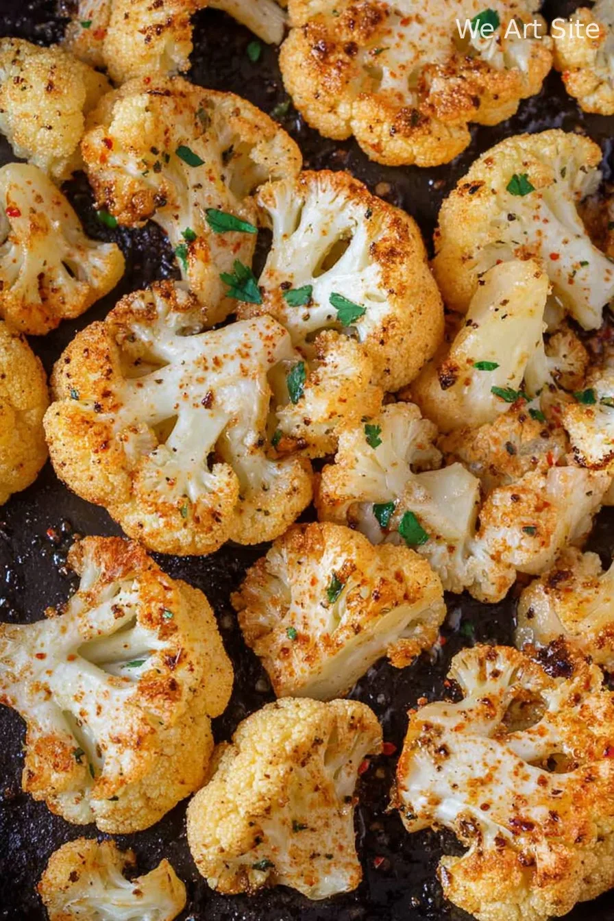 Easy Roasted Cauliflower Recipe