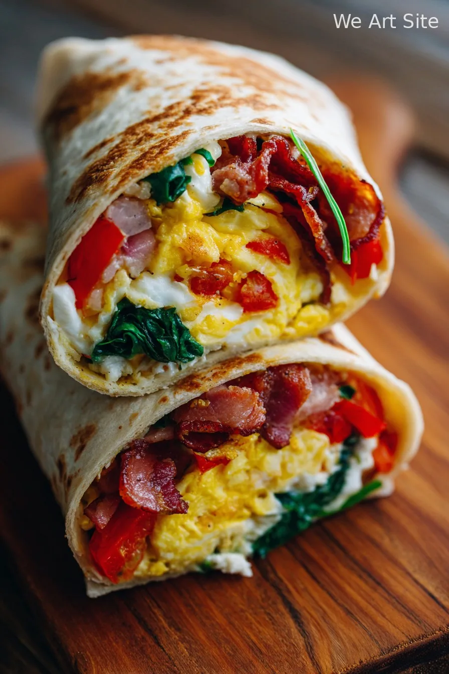 High-Protein Breakfast Burrito