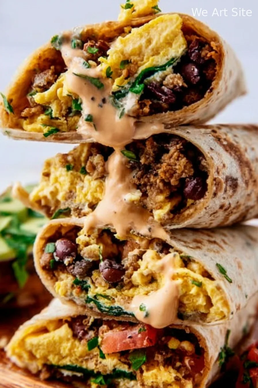 High-Protein Breakfast Burrito