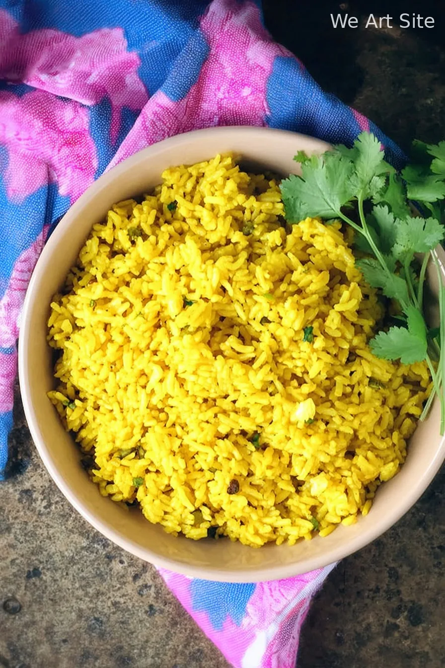 Mediterranean Yellow Rice