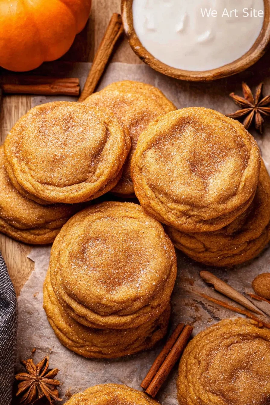 Pumpkin Cheesecake Cookies