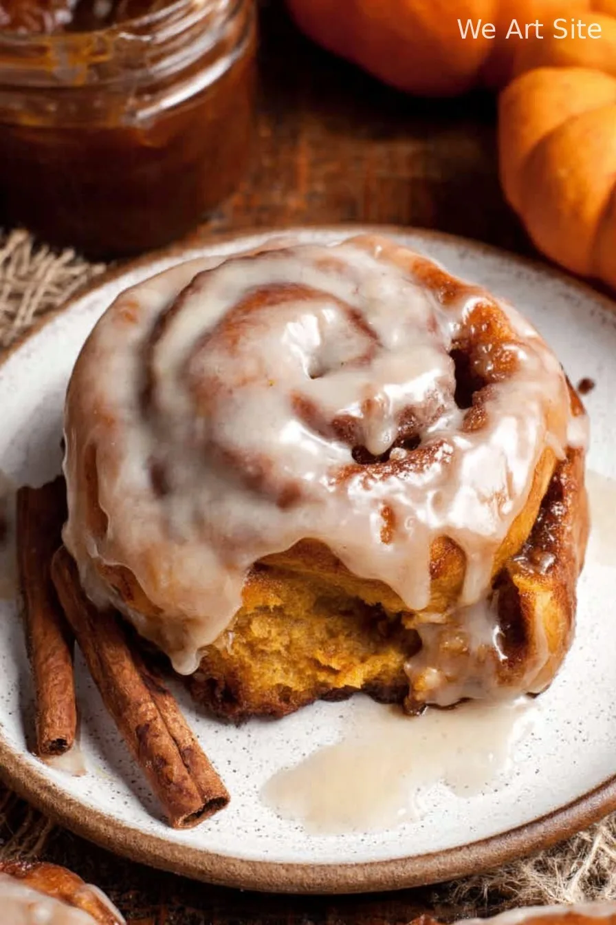 Pumpkin Cinnamon Rolls