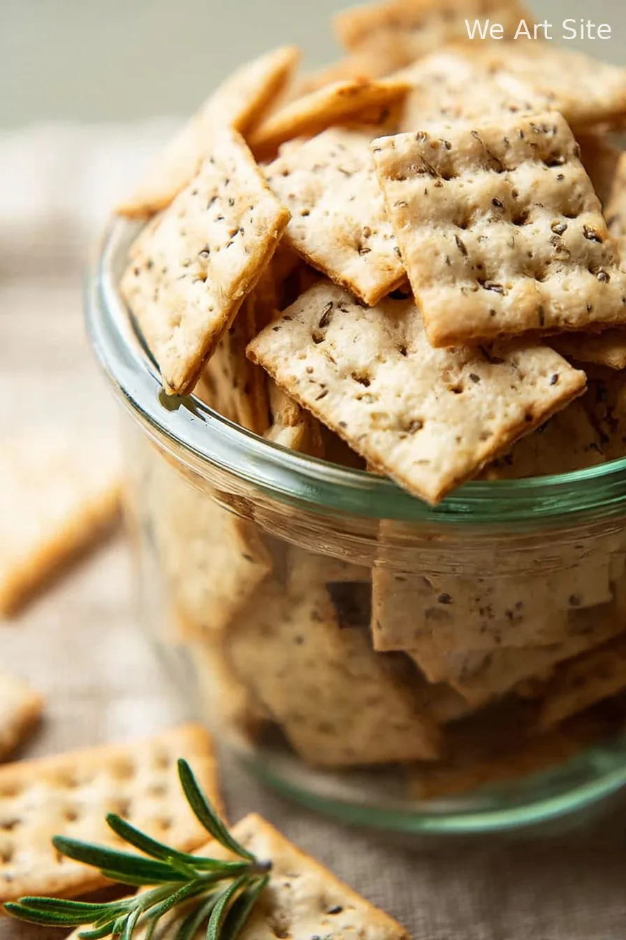 Sourdough Discard Crackers