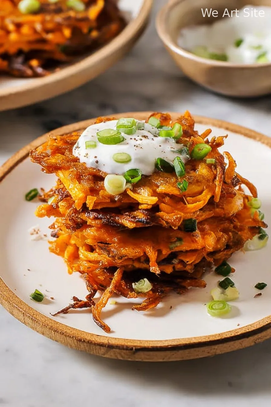 Sweet Potato Fritters