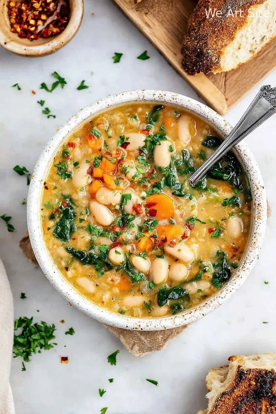 Tuscan White Bean Soup