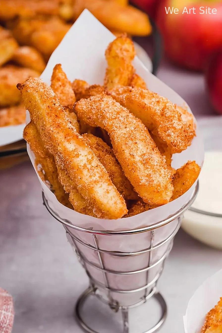 Air Fryer Apple Fries