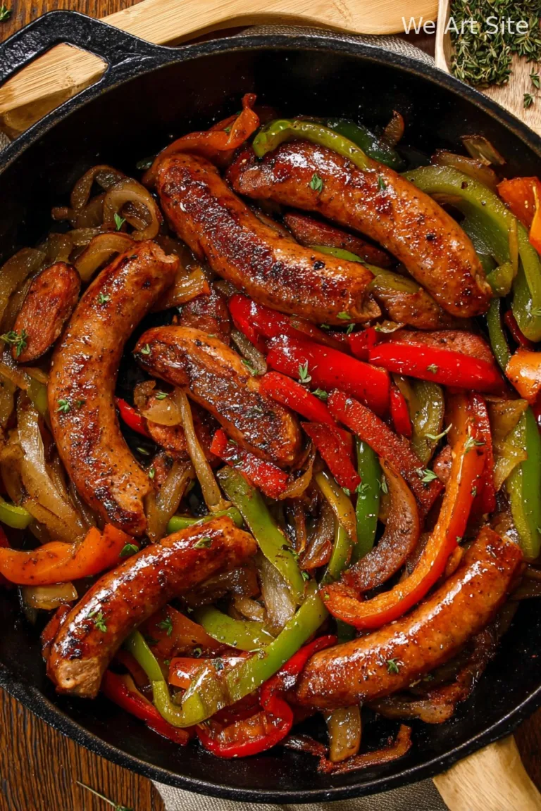Andouille Sausage + Peppers Recipe