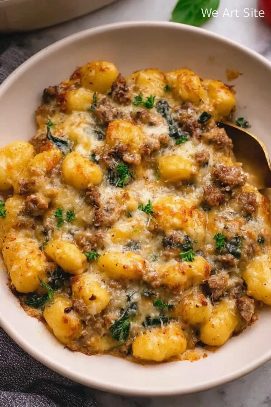Baked Gnocchi with Sausage