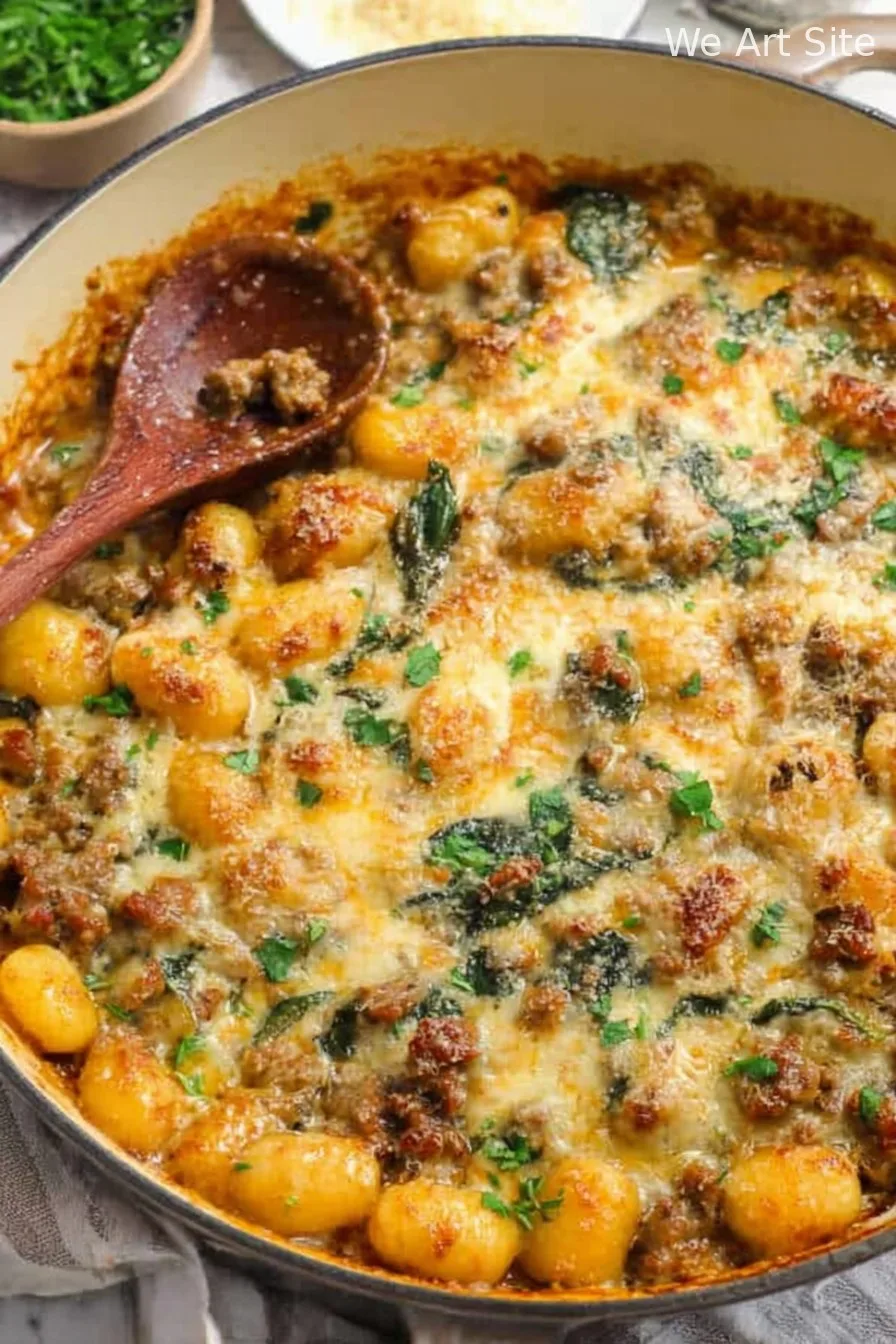 Baked Gnocchi with Sausage