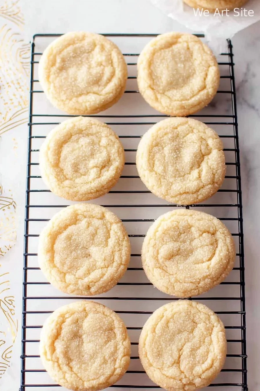 Chewy Sugar Cookies