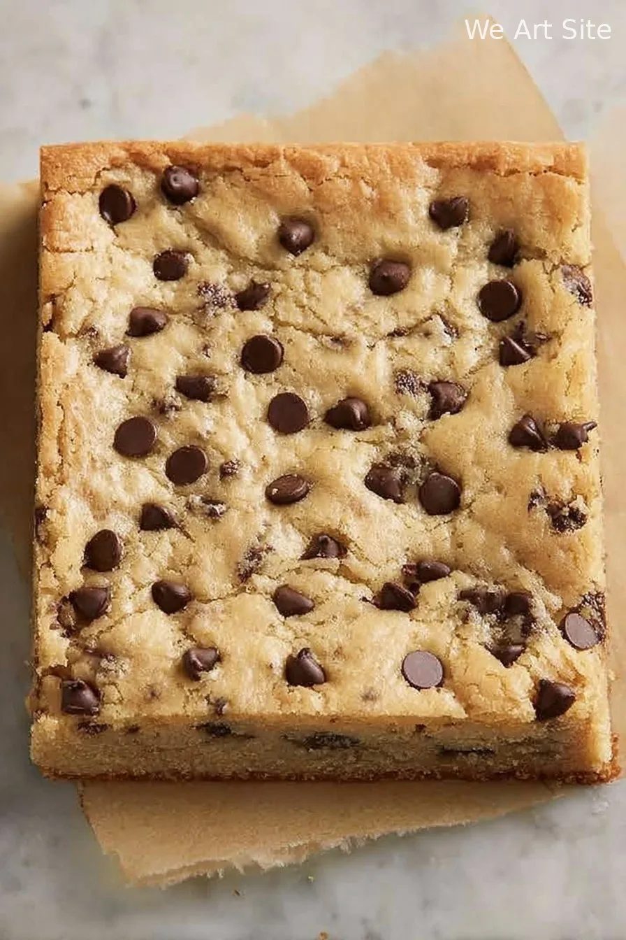 Chocolate Chip Cookie Bars