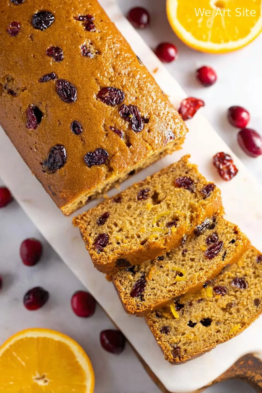 Cranberry Orange Bread