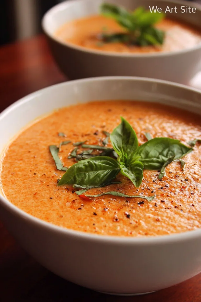 Creamy Tomato Basil Soup