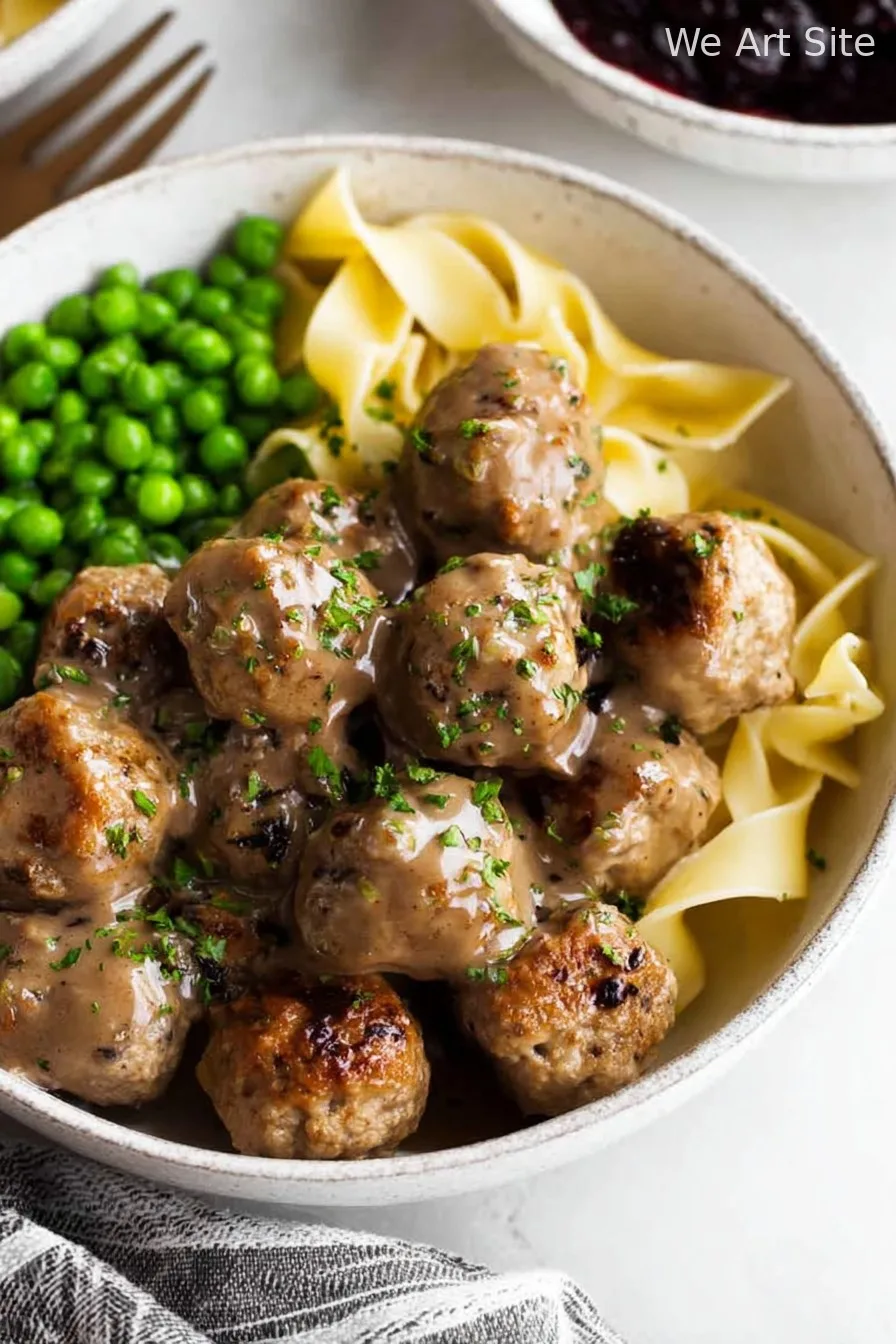 Easy Swedish Meatballs