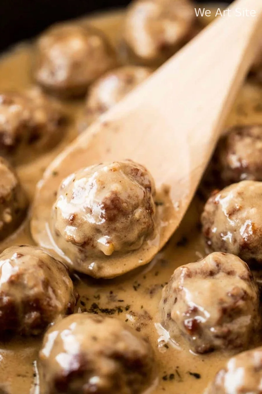 Easy Swedish Meatballs