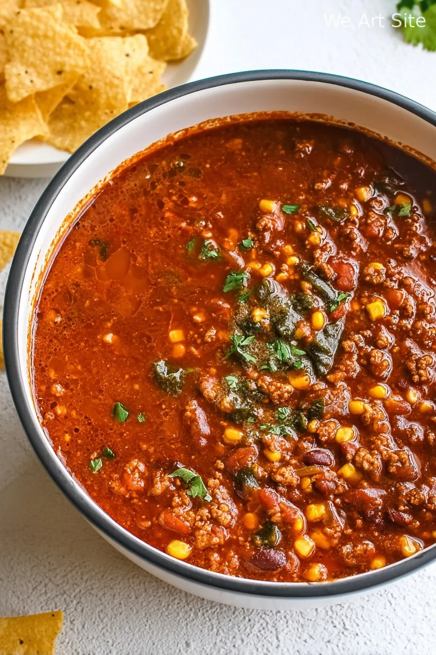 Healthy Turkey Chili