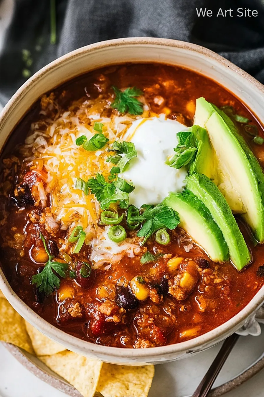 Healthy Turkey Chili