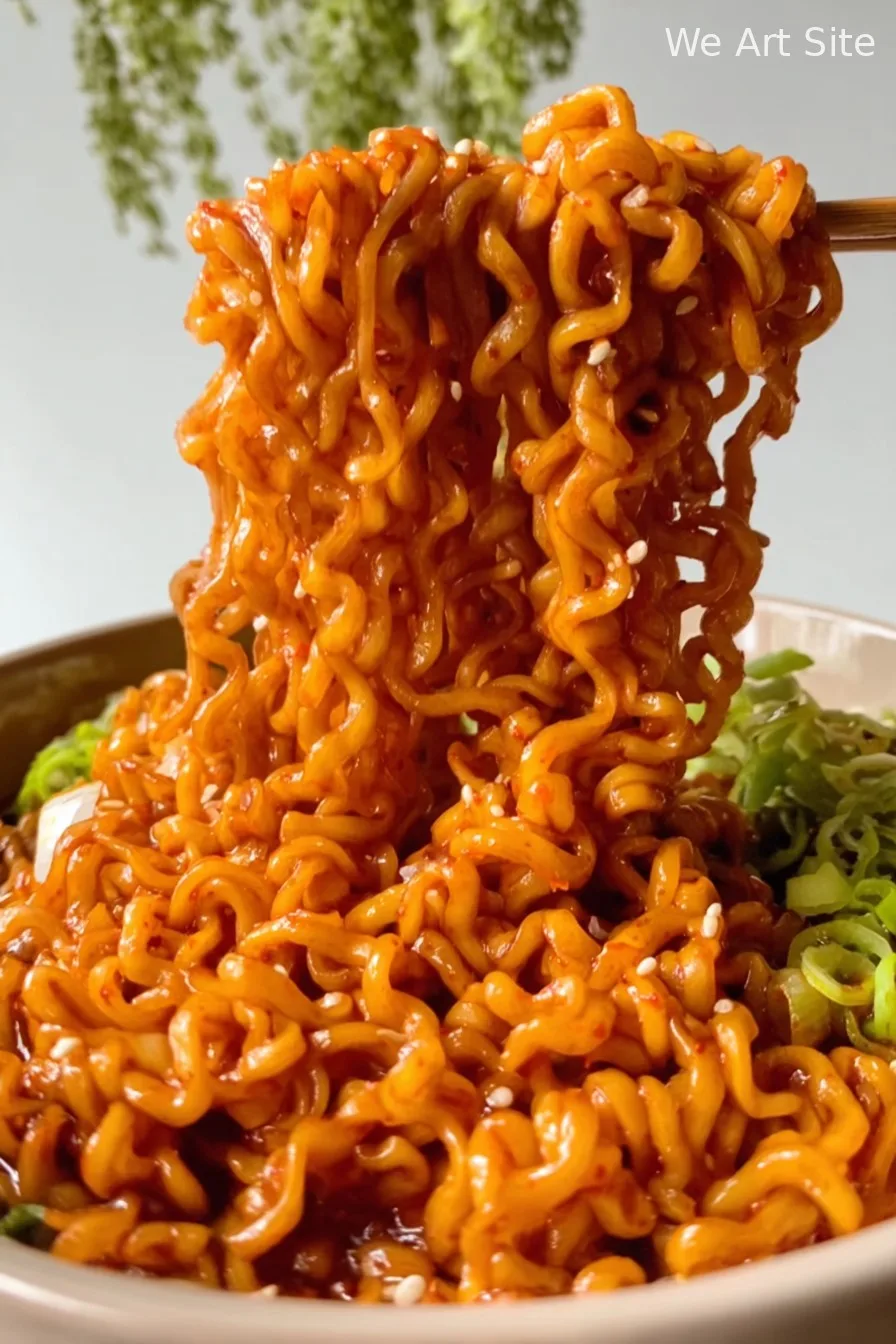 Instant Ramen Hacks: Spicy Gochujang Noodles