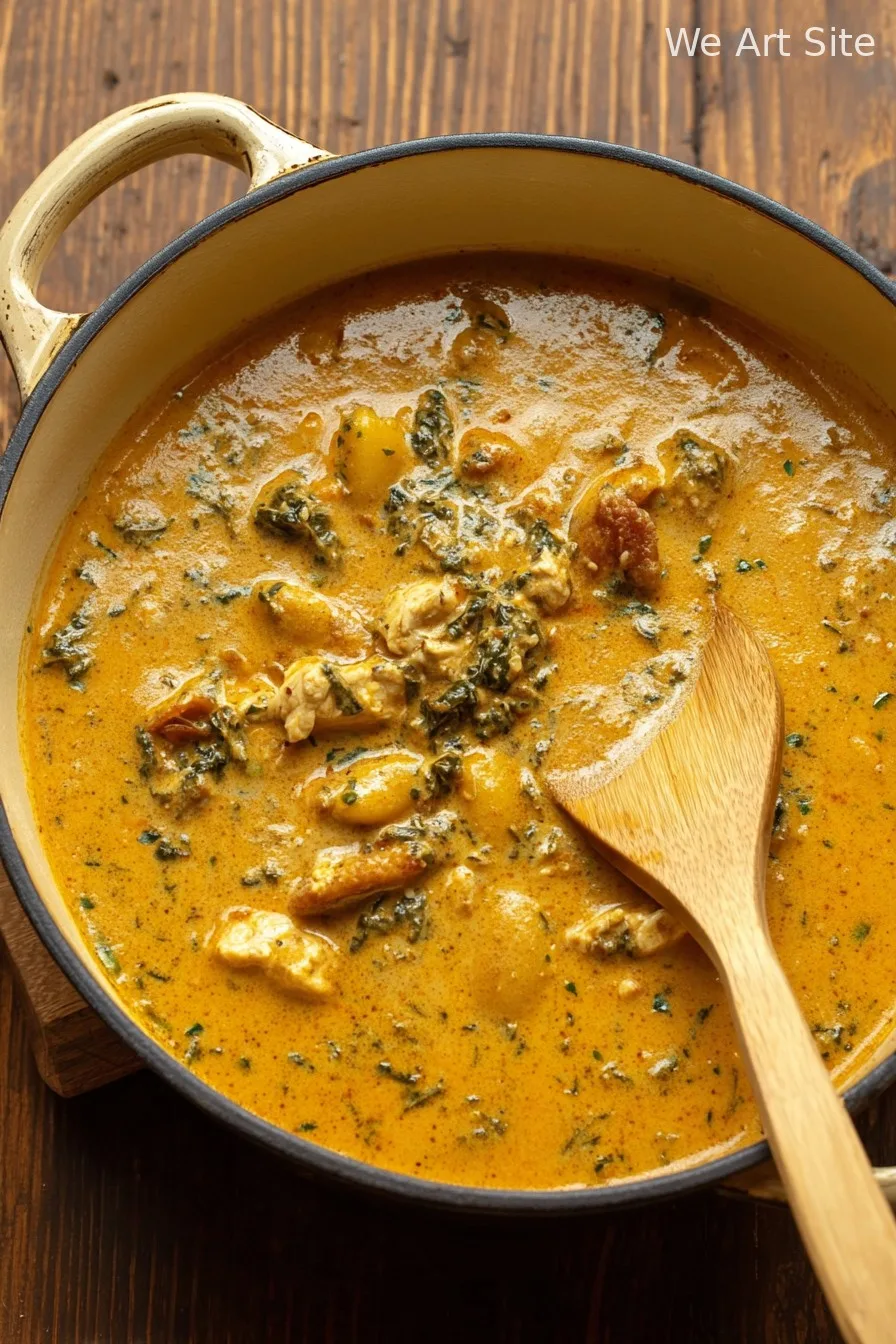 'Marry Me’ Tuscan Chicken Gnocchi Soup