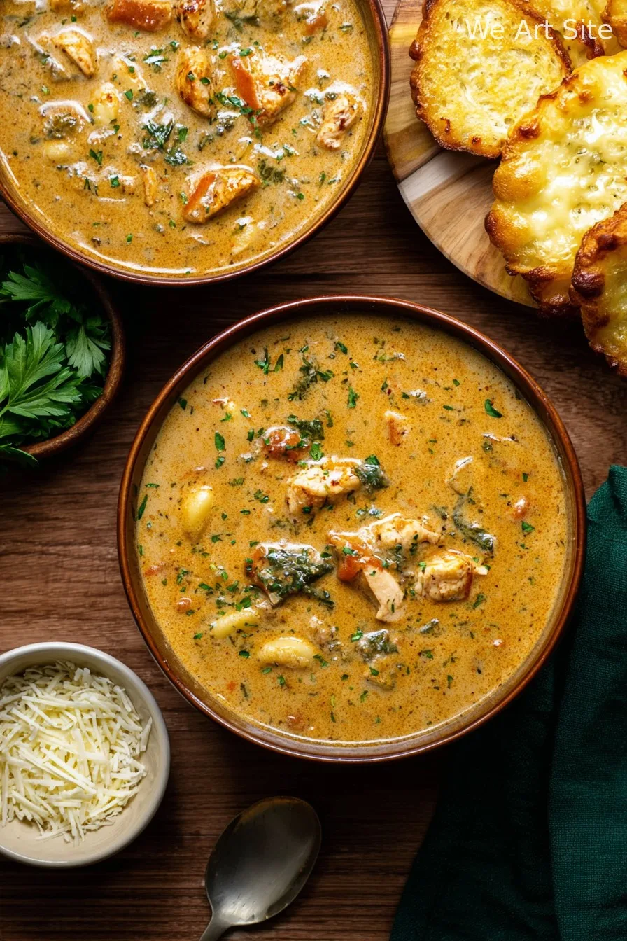 'Marry Me’ Tuscan Chicken Gnocchi Soup