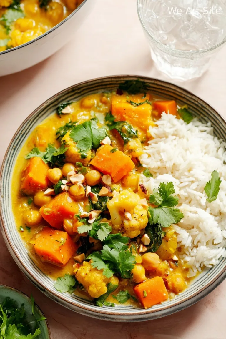 One Pot Butternut Squash Yellow Curry