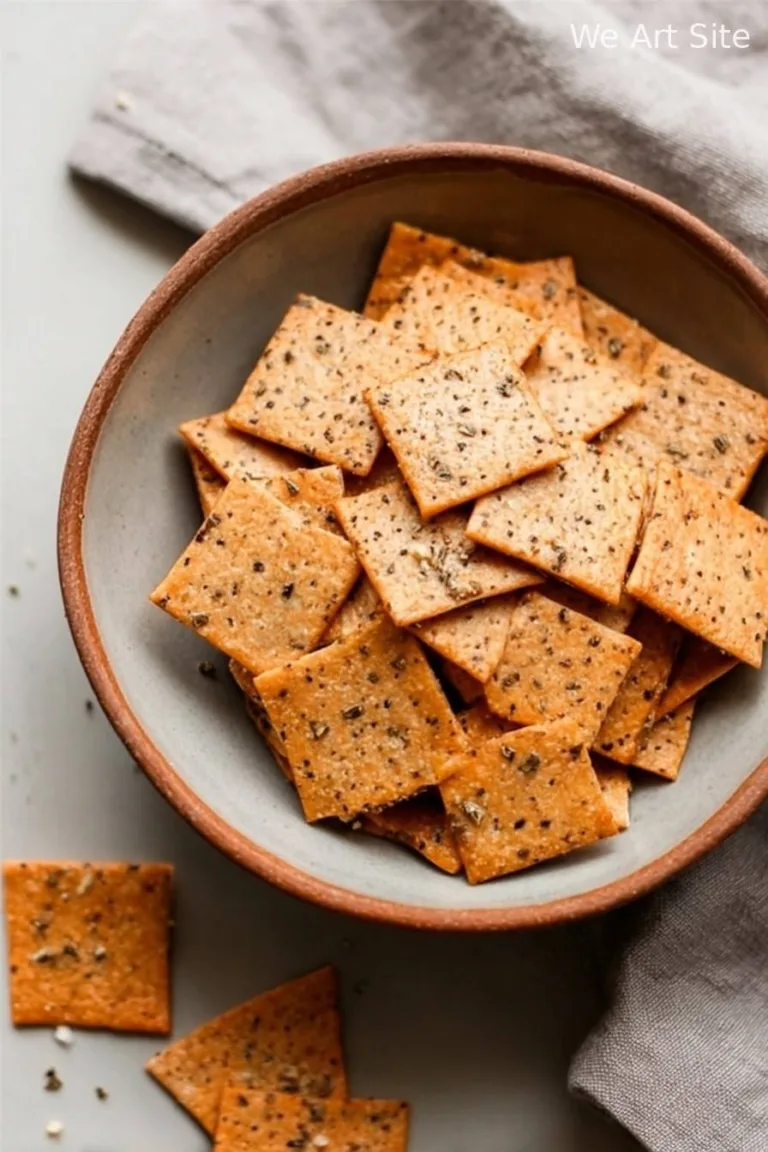 Pat’s 4-Ingredient Paleo Crackers