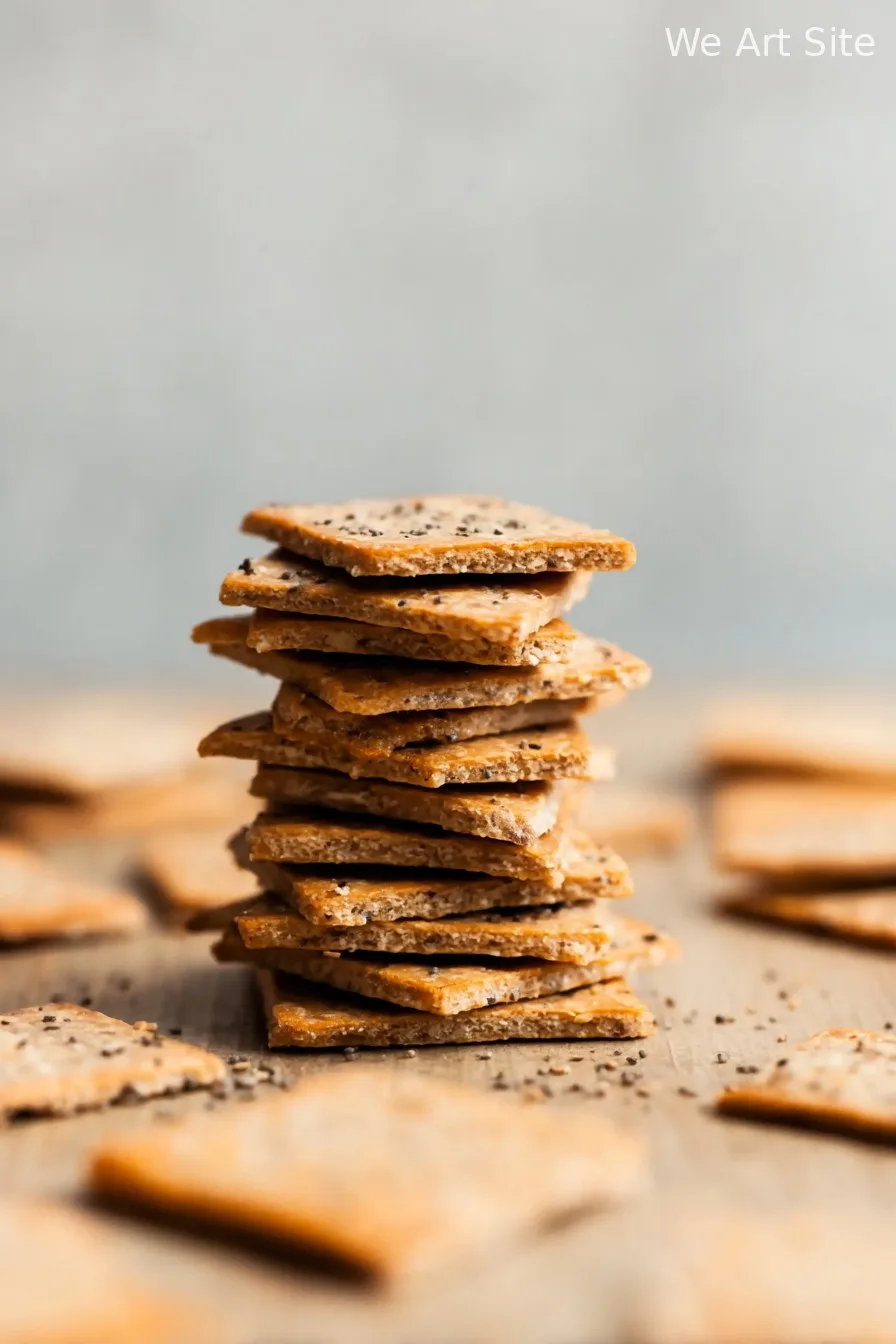 Pat’s 4-Ingredient Paleo Crackers
