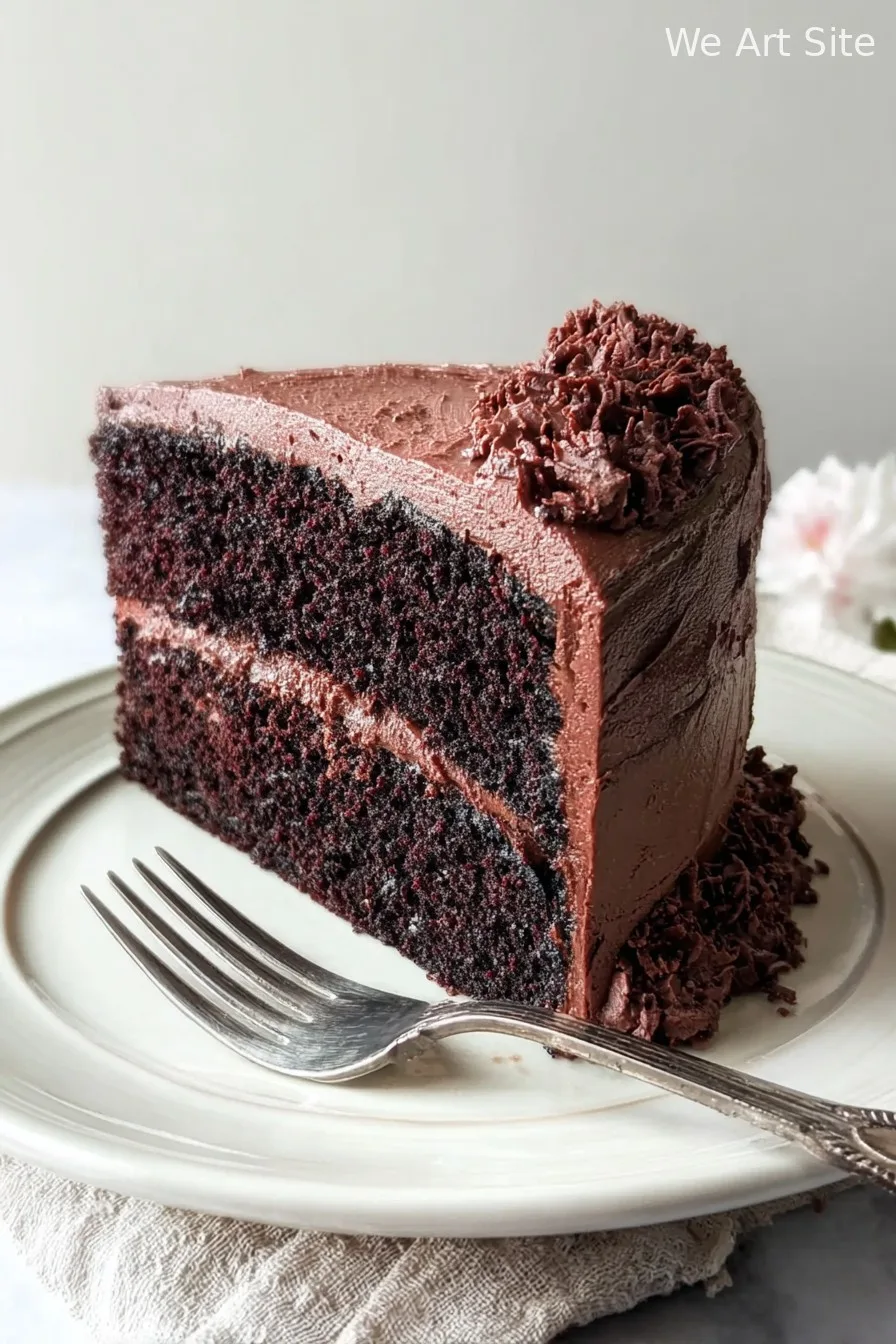 Sourdough Discard Chocolate Cake