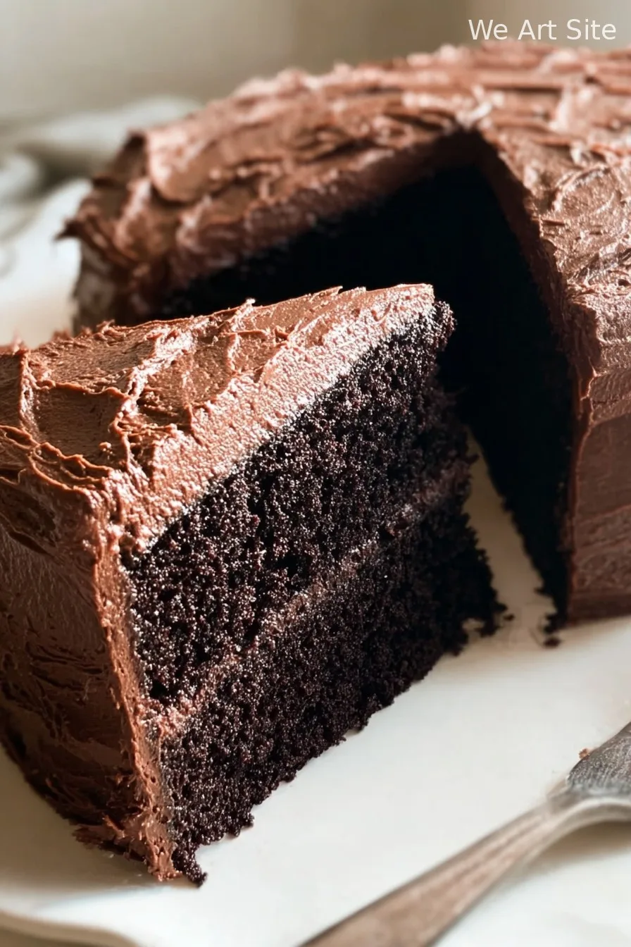 Sourdough Discard Chocolate Cake