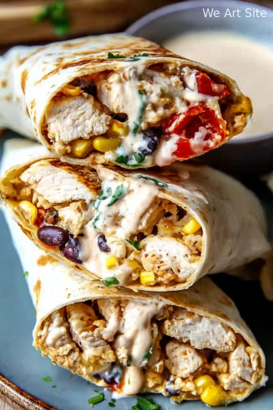 Southwest Chicken Wrap