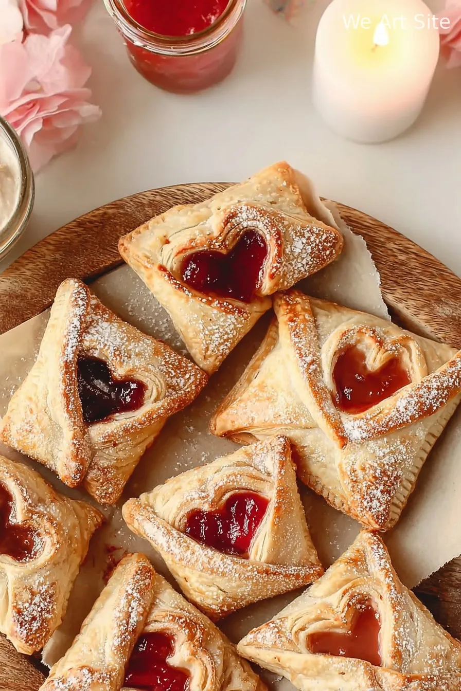 Vegan Love Letter Pastries