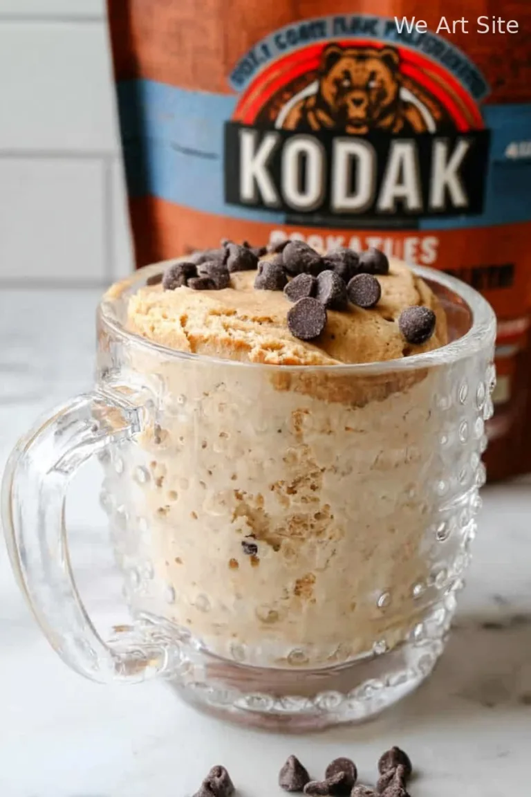 1 Minute Kodiak Cakes Protein Pancake in a Mug