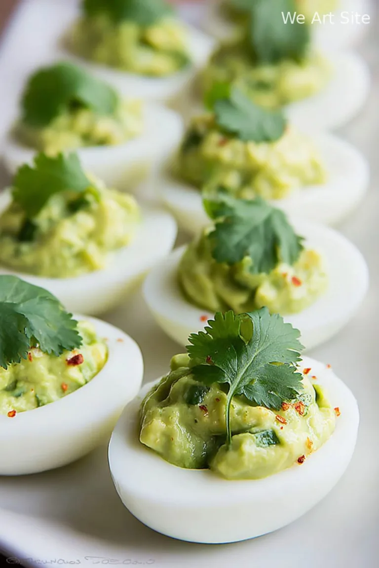 Avocado Deviled Eggs