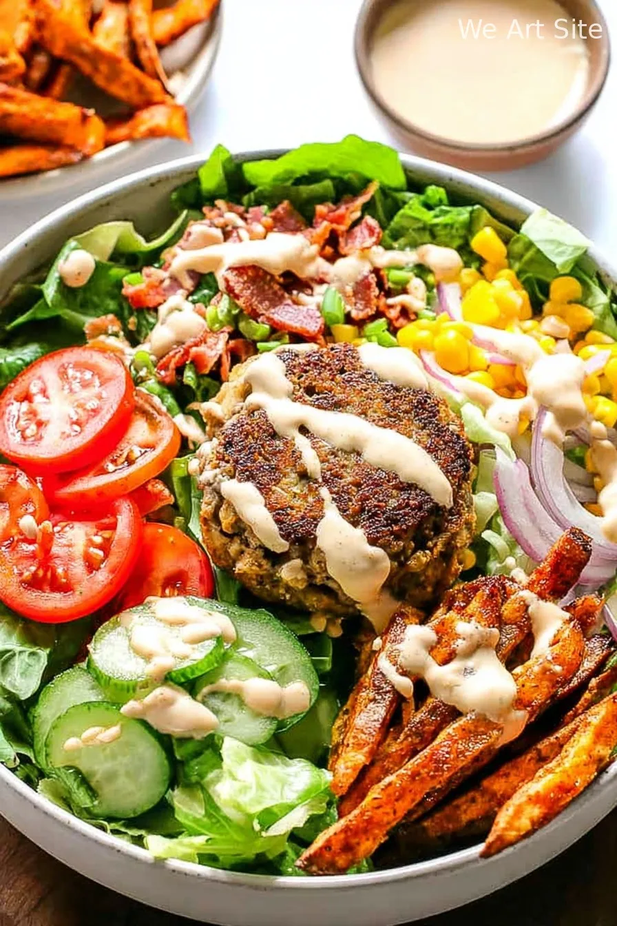 Best Healthy Burger Bowl