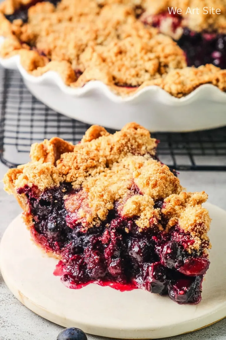 Blueberry Crumb Pie