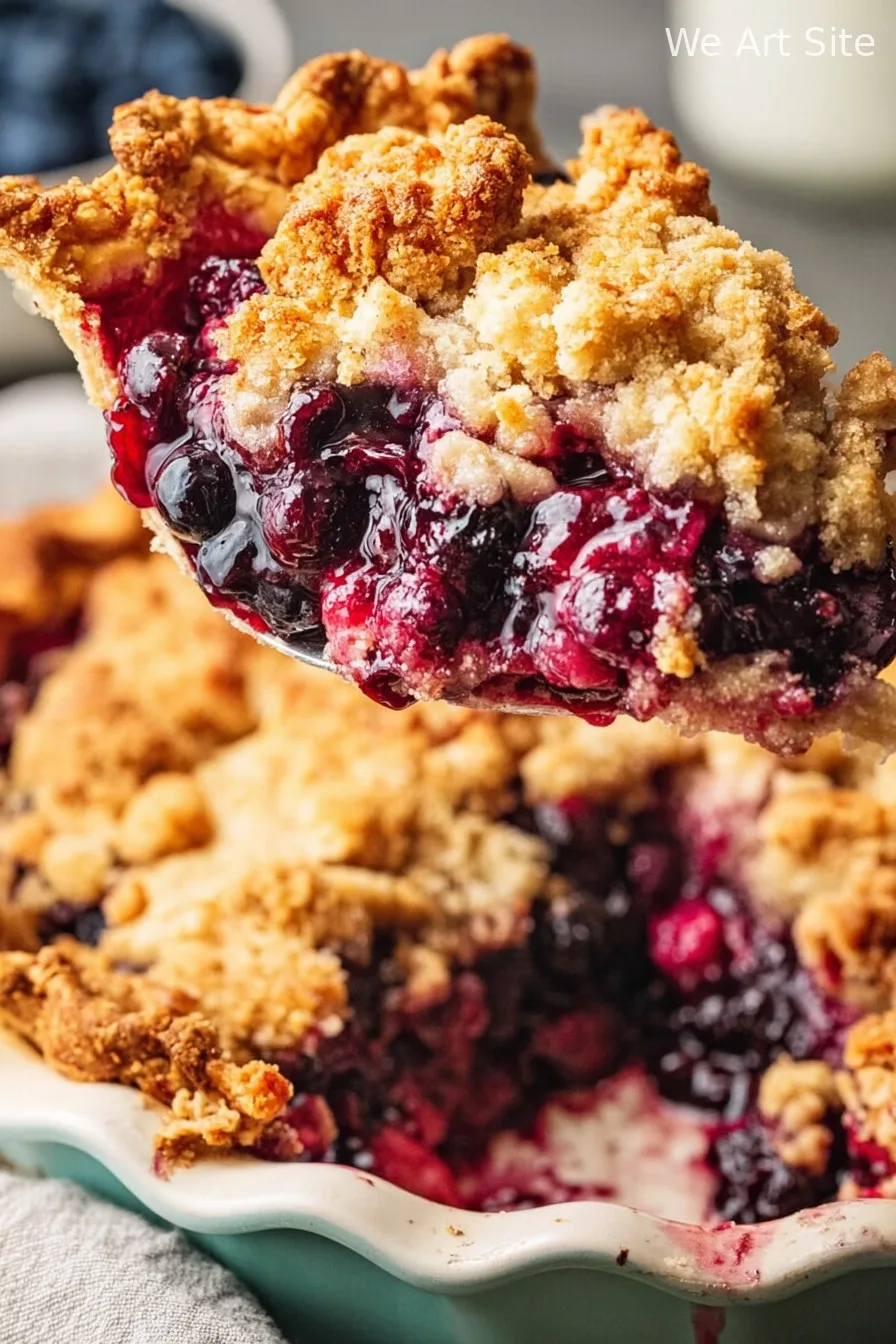 Blueberry Crumb Pie