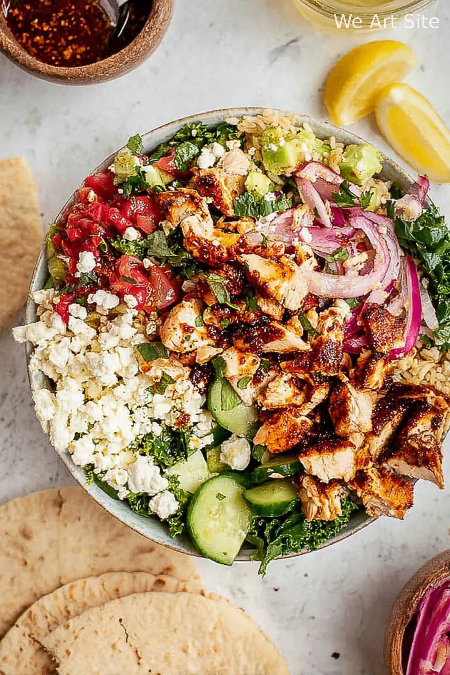 CAVA Honey Harissa Chicken Bowls