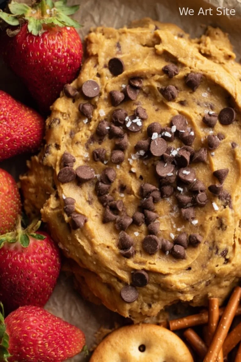 Chocolate Chip Chickpea Cookie Dough