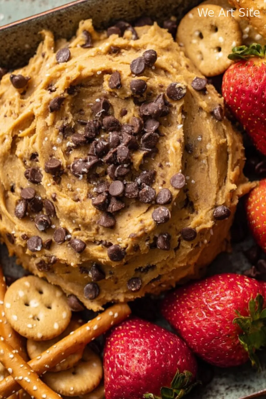 Chocolate Chip Chickpea Cookie Dough