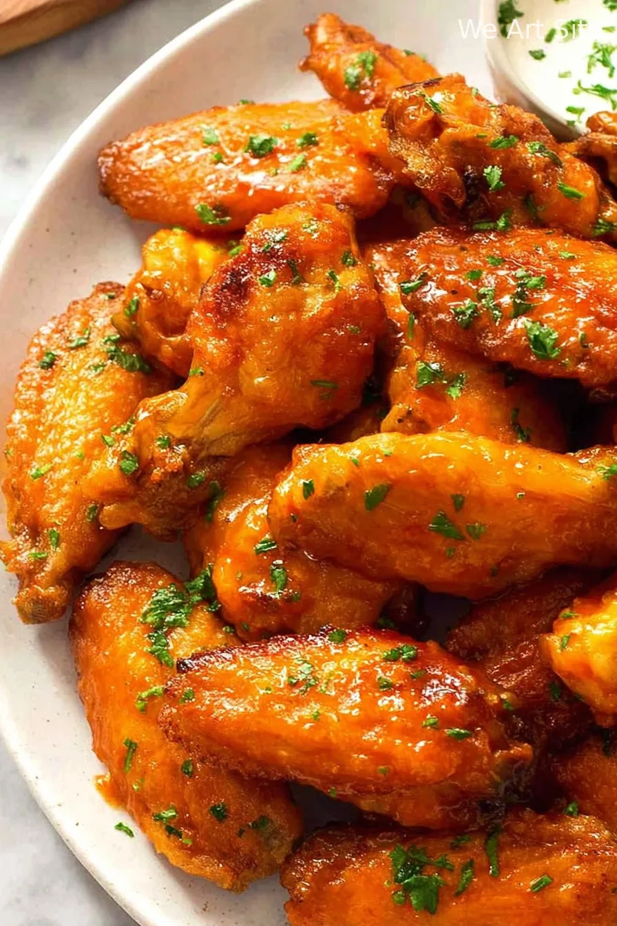 Crispy Baked Buffalo Wings
