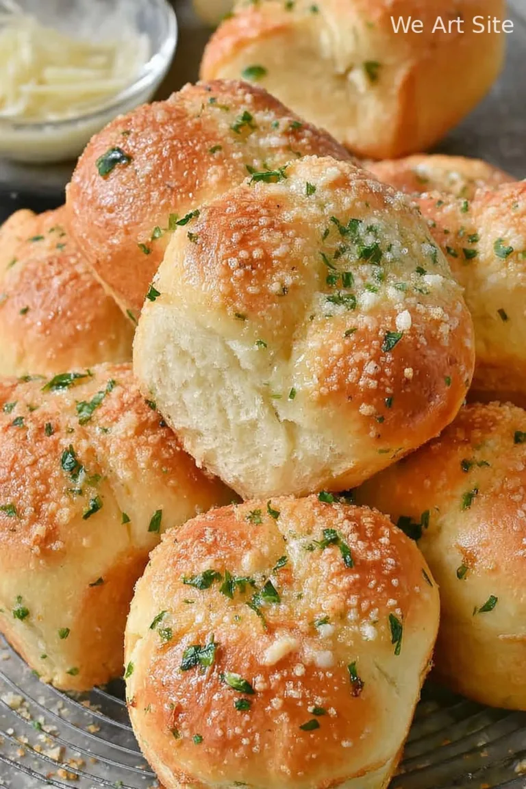 Garlic Parmesan Dinner Rolls