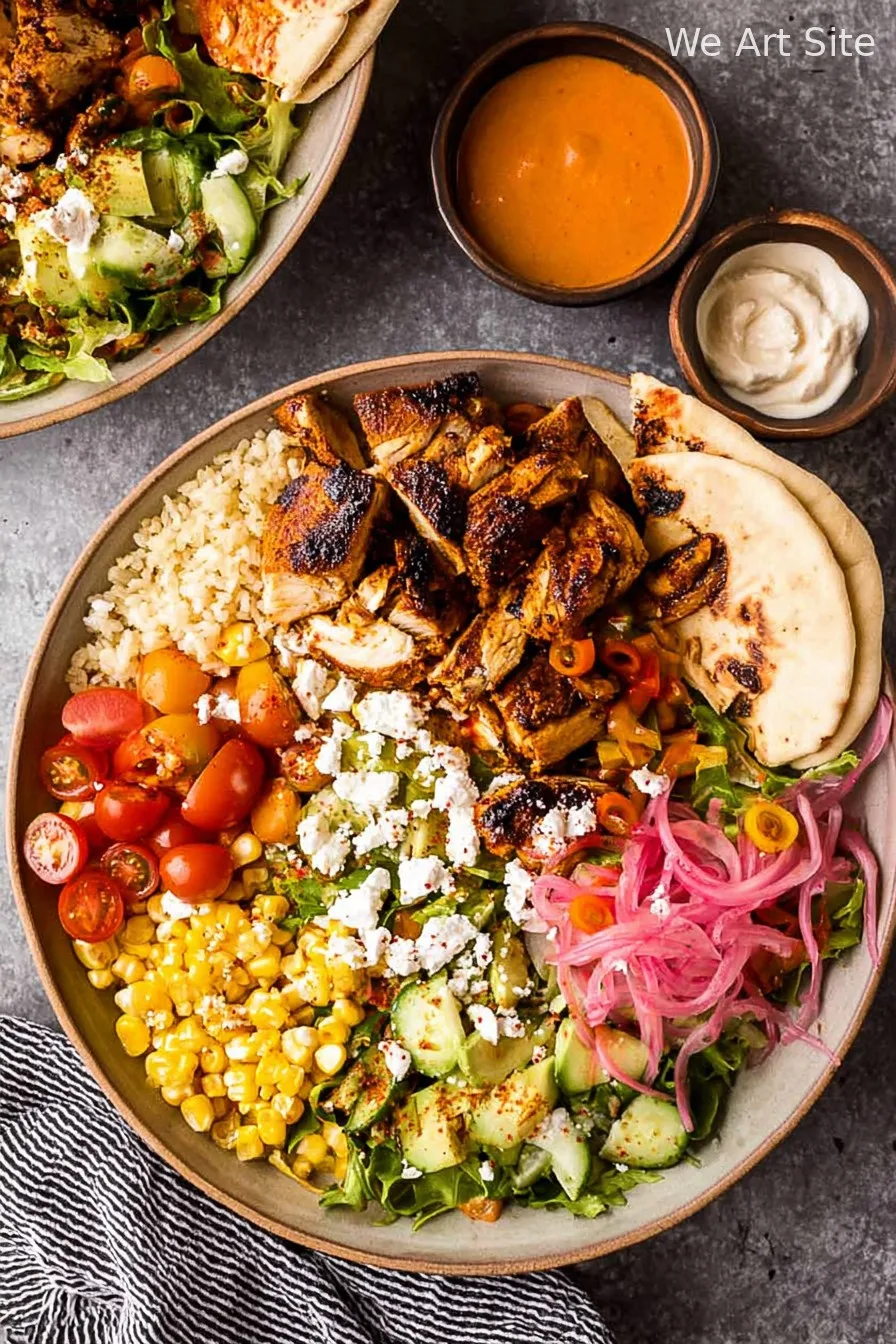 Harissa Chicken Bowls