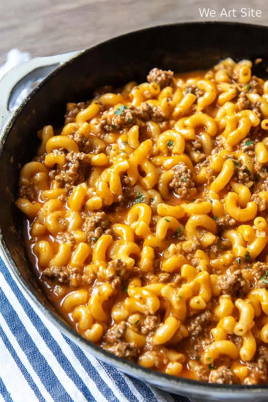 Homemade Hamburger Helper