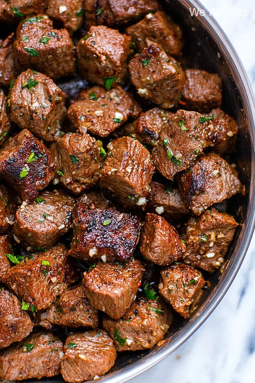 Juicy Garlic Butter Steak Bites