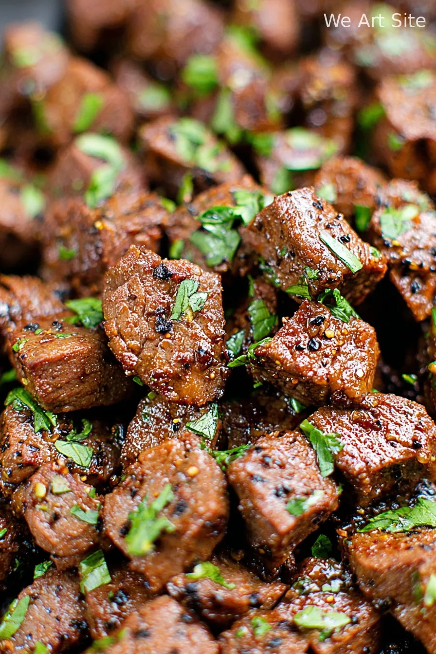 Juicy Garlic Butter Steak Bites