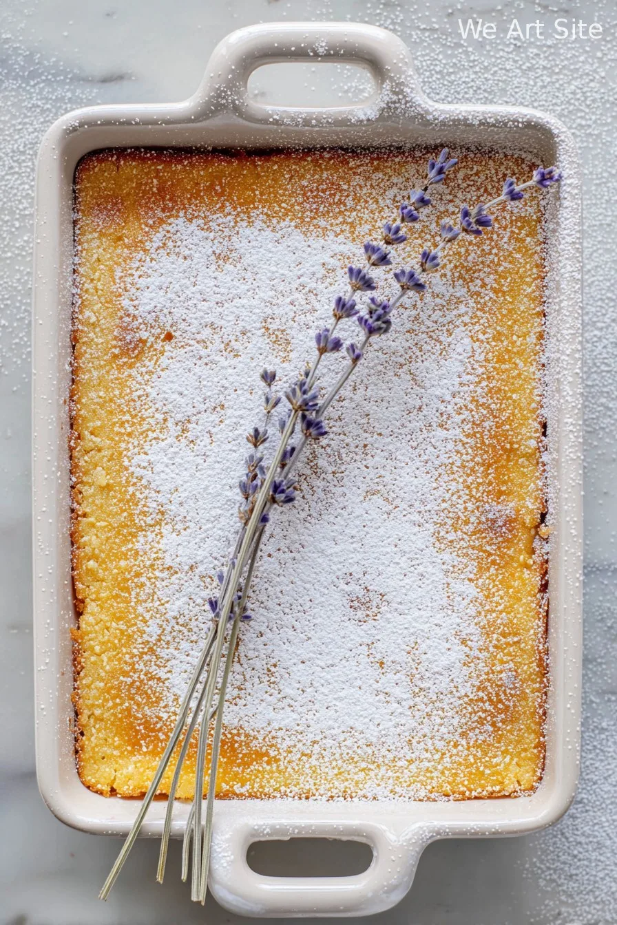 Lavender Lemon Bars