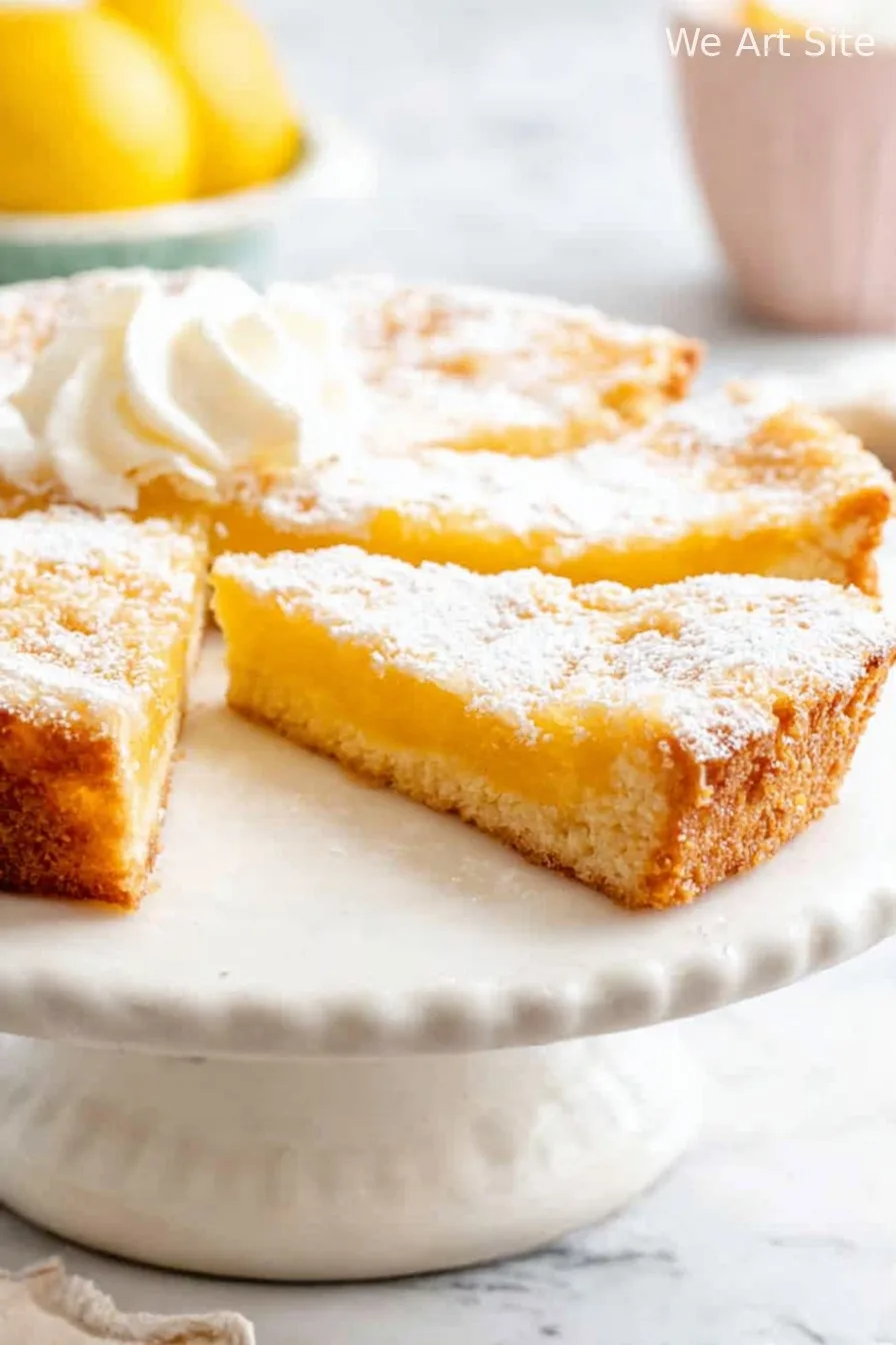 Lemon Curd Cake (Gluten-Free Option)