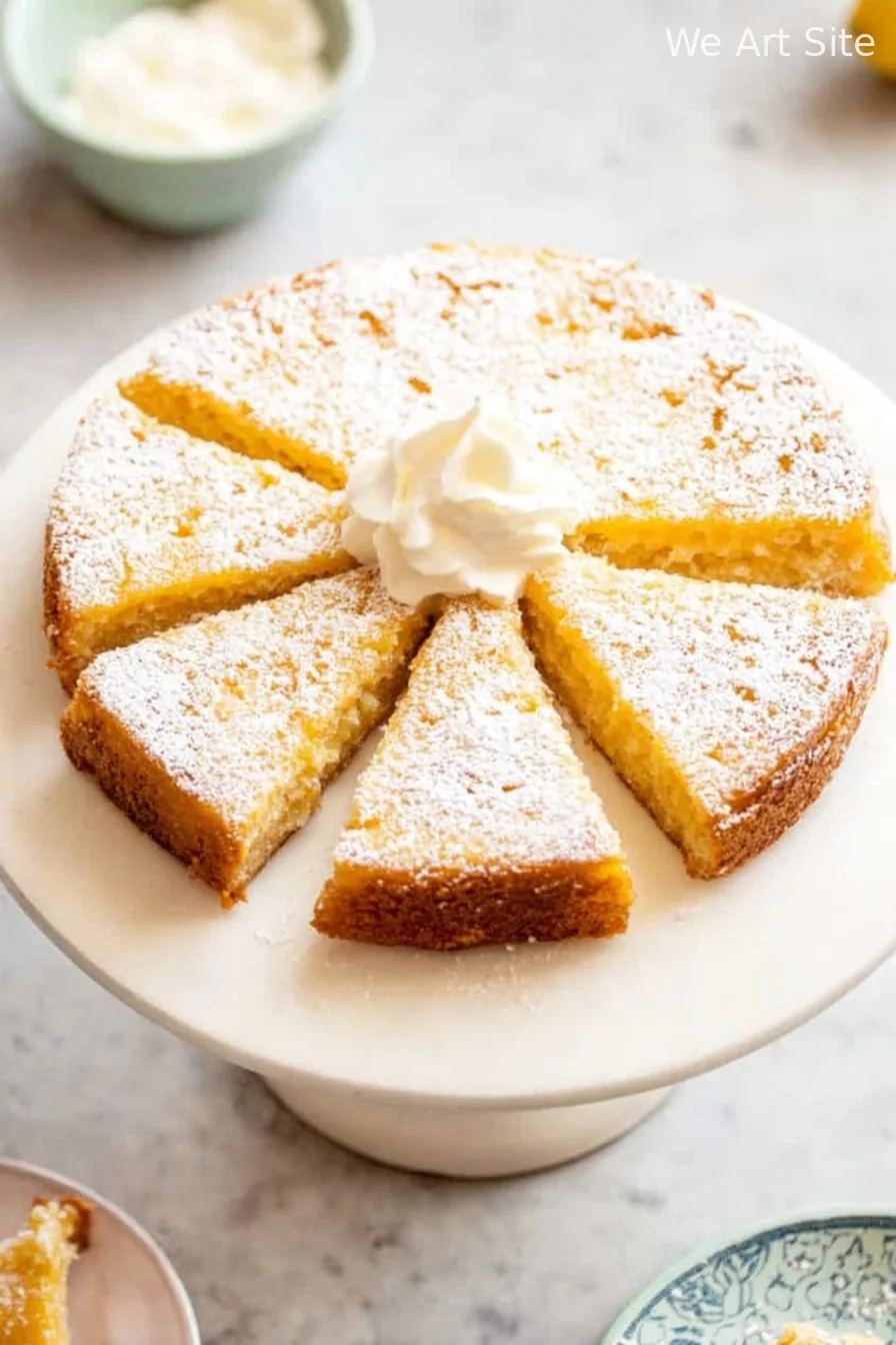 Lemon Curd Cake (Gluten-Free Option)